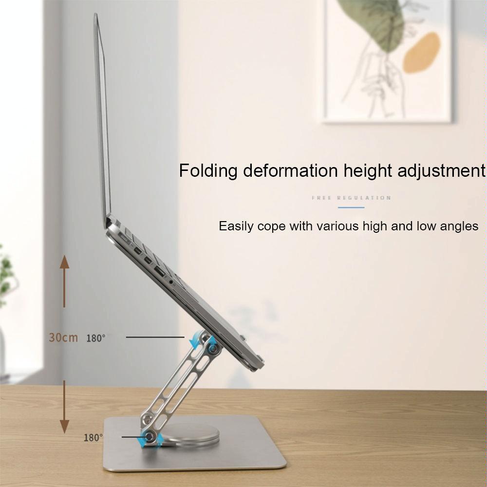 Foldable Rotating Laptop Cooling Stand - Multifunctional-1915198320096186369