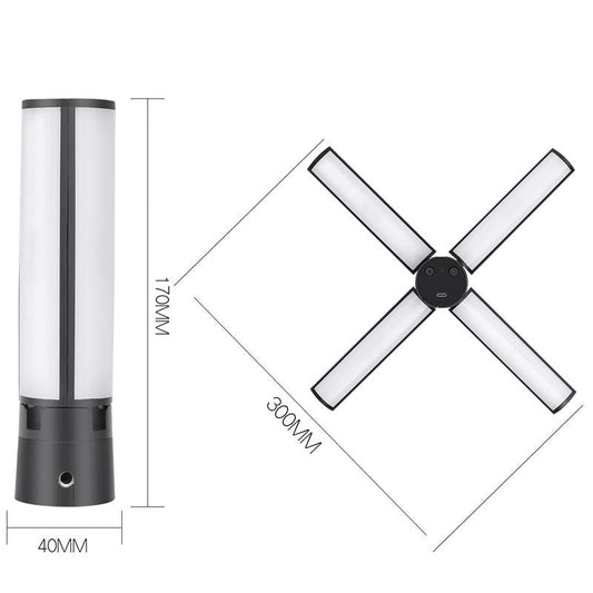 Portable Beauty Live Fill Light For Mobile Phones - Foldable Wire-Controlled-1915198338597261313