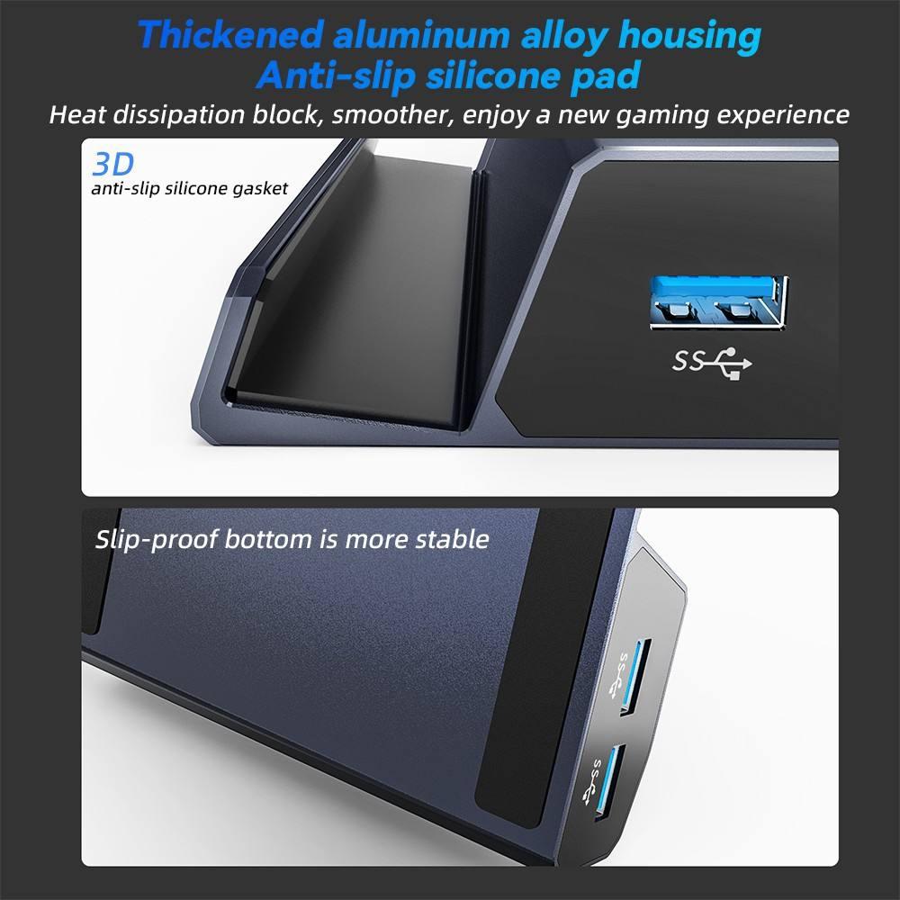 6-In-1 Steam Deck Expansion Dock With 4K Hdmi Output-1915198259371053059