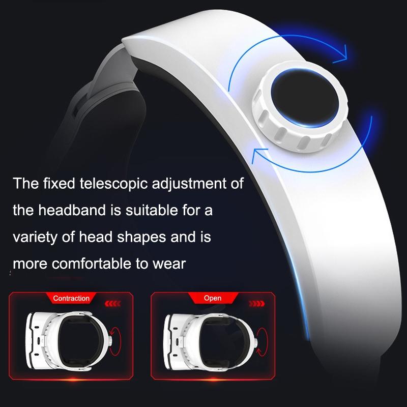 Wireless 3D Vr Gaming Headset With Bluetooth-1922443396065136644