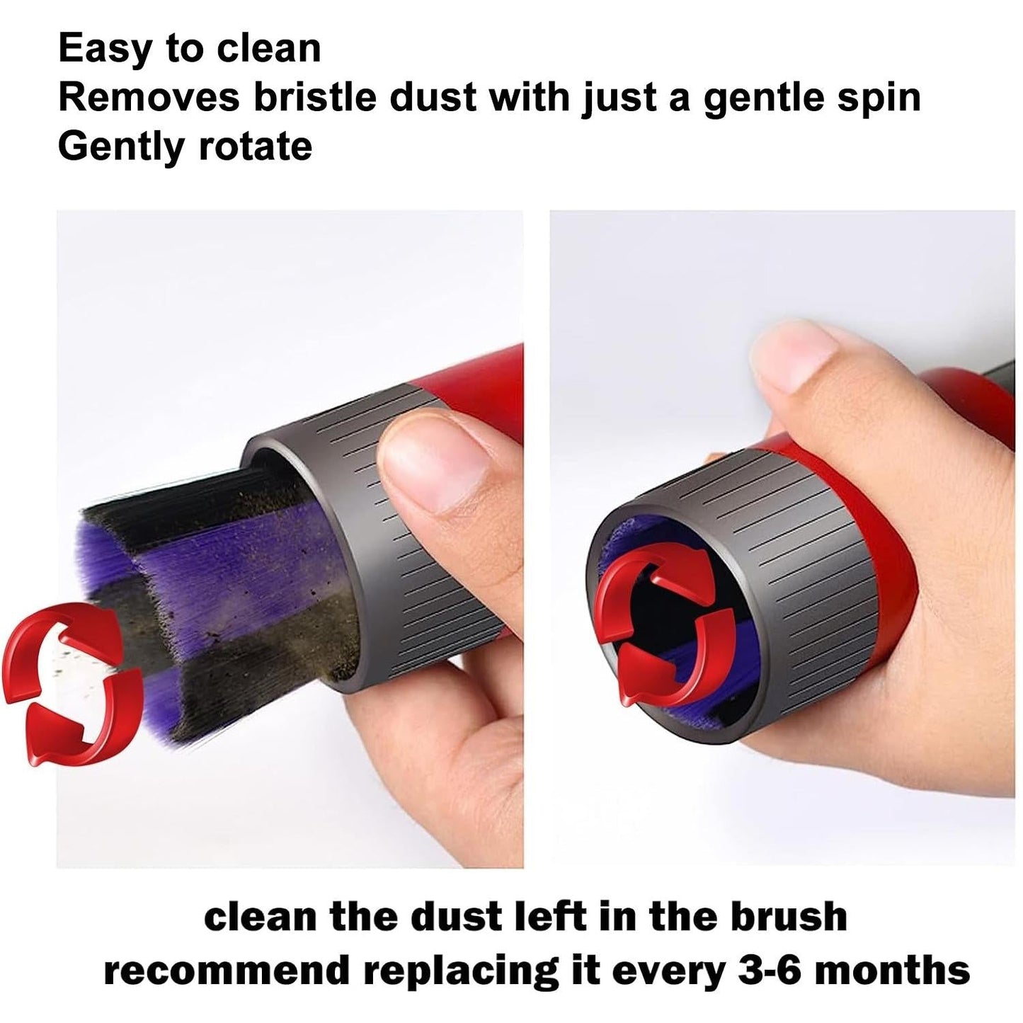 Soft Bristle Dusting Brush For Dyson Vacs V7-V15-1915197546213543941