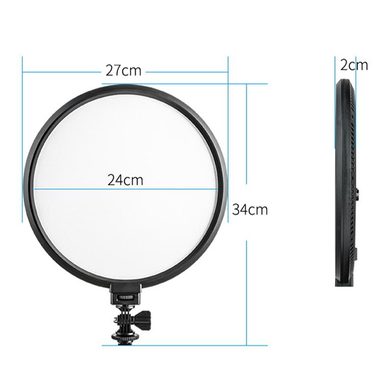 Intelligent Circular Led Photography Fill Light - Digital Display-1915198066626007042