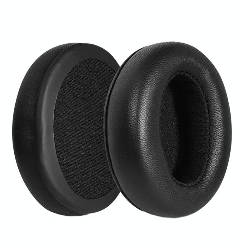 Soft Black Lambskin Headset Sponge Cover For Sennheiser Momentum - 2 Pack-1915197989622779908