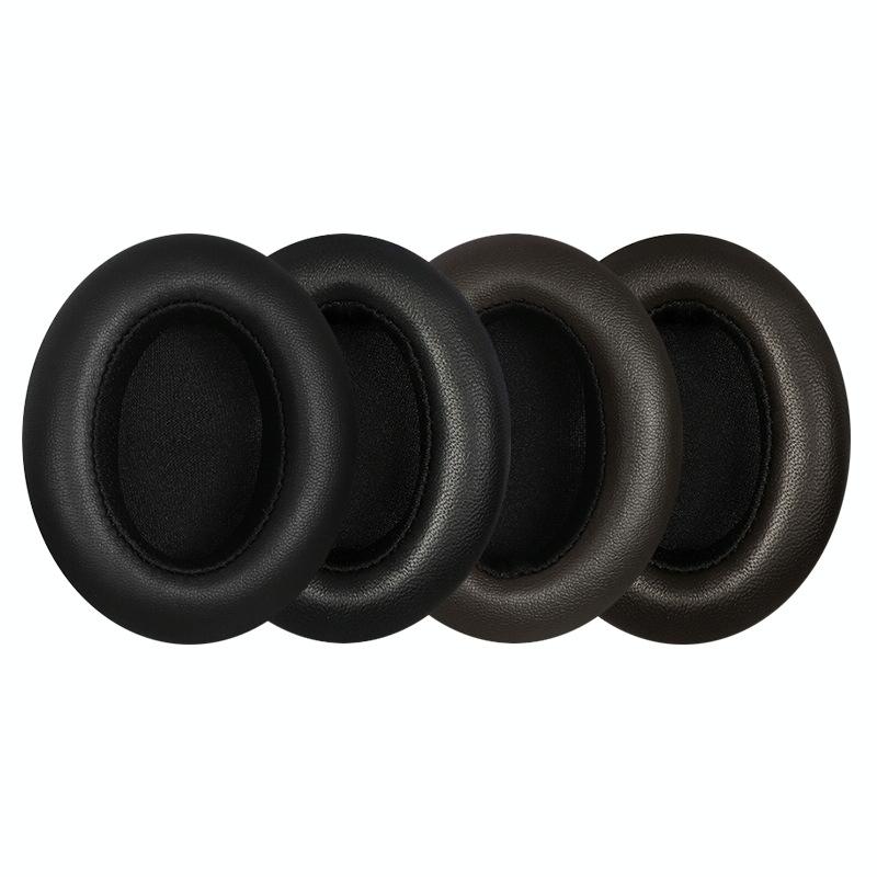 Soft Brown Lambskin Headset Sponge Cover For Sennheiser Momentum - 2 Pieces-1915197829010296833