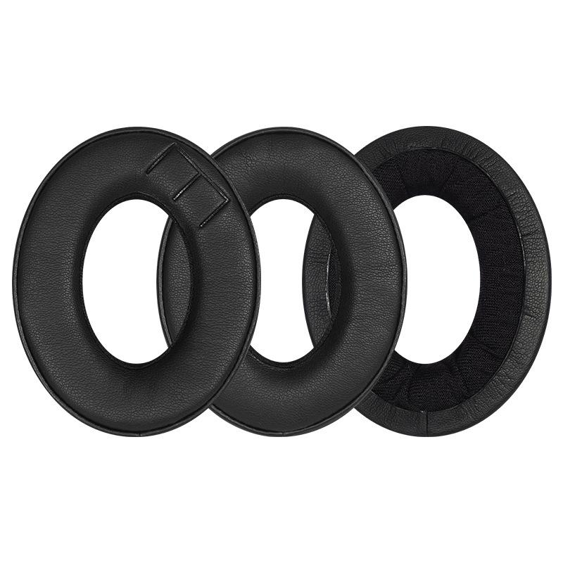 Soft And Breathable Earphone Covers For Parrot Zik - Black 2 Pack-1915196962517422081