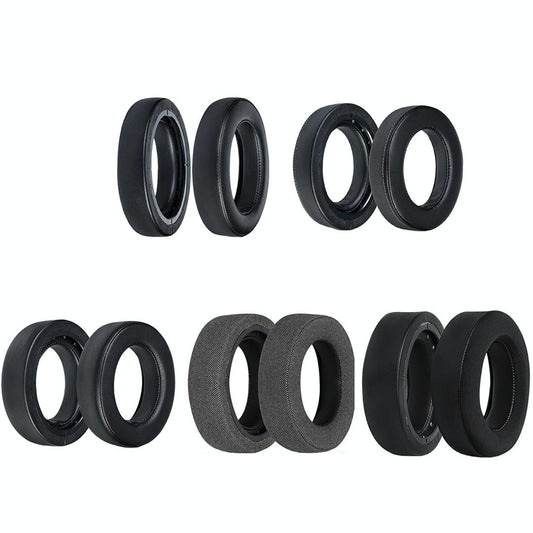 Soft Foam Headphone Covers For Corsair Hs60 / 50 / 70 Pro - Black Ice 2 Pack-1915197605973987329