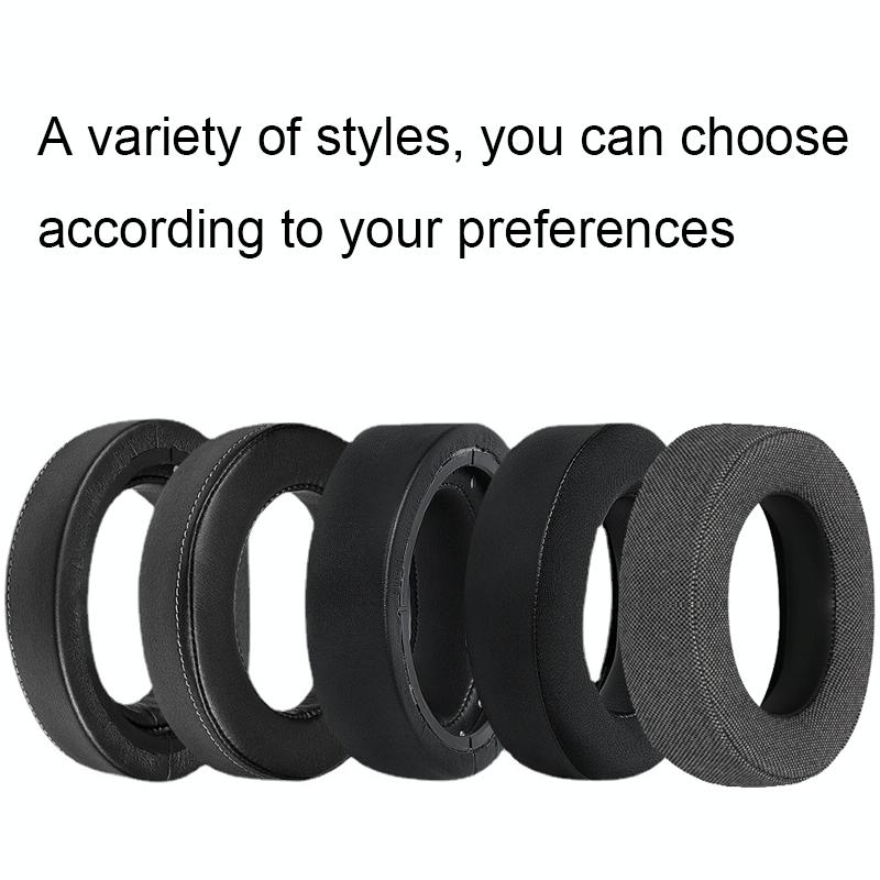 Soft Foam Headphone Covers For Corsair Hs60 / 50 / 70 Pro - Black Ice 2 Pack-1915197605973987332