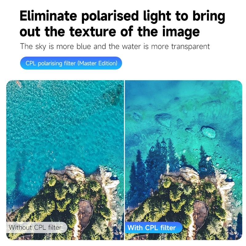 Aluminum Alloy Cpl Filter Set For Dji Action 3 / 4 Lens-1915197134014124034