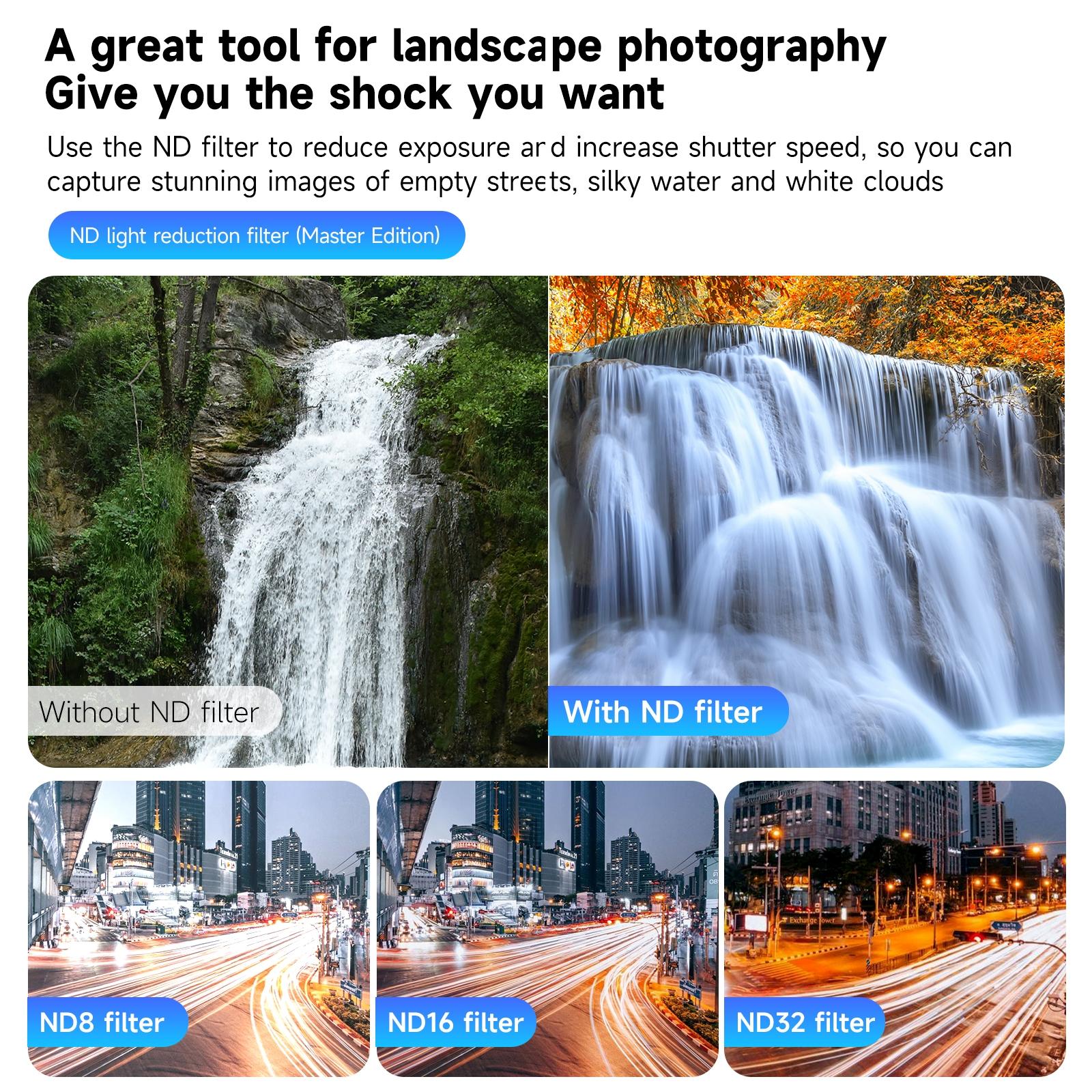 Aluminum Alloy Cpl Filter Set For Dji Action 3 / 4 Lens-1915197134014124035