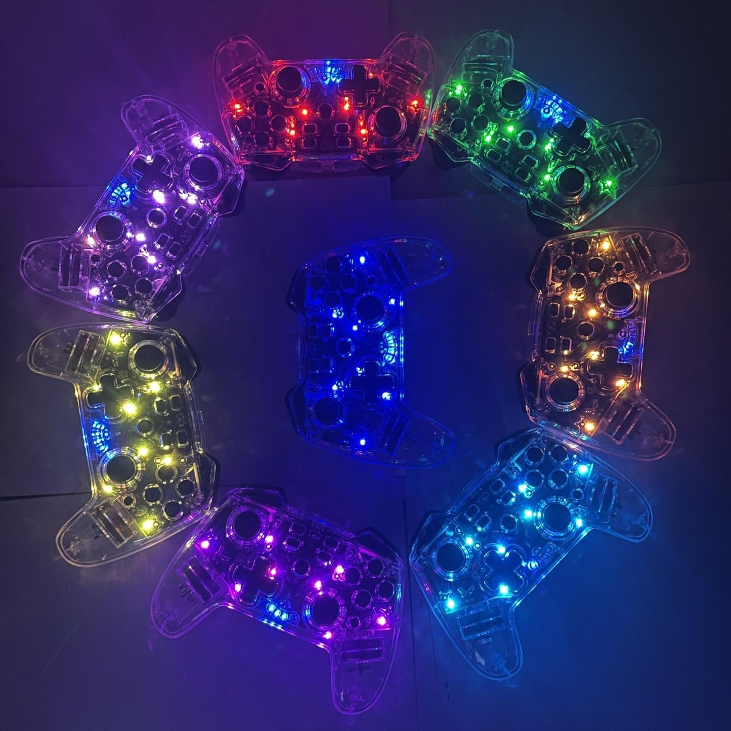 Led Wireless Gamepad For Switch Pro With Light-1915196949527662596