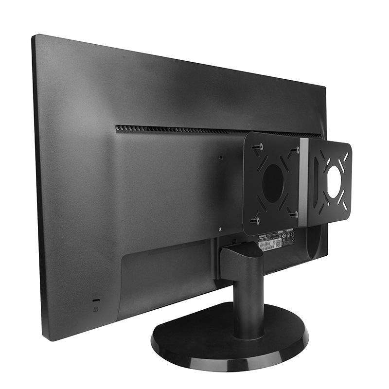 Universal Vesa Mount For Computer Monitor Router And Tablet - Black-1915197134177701893