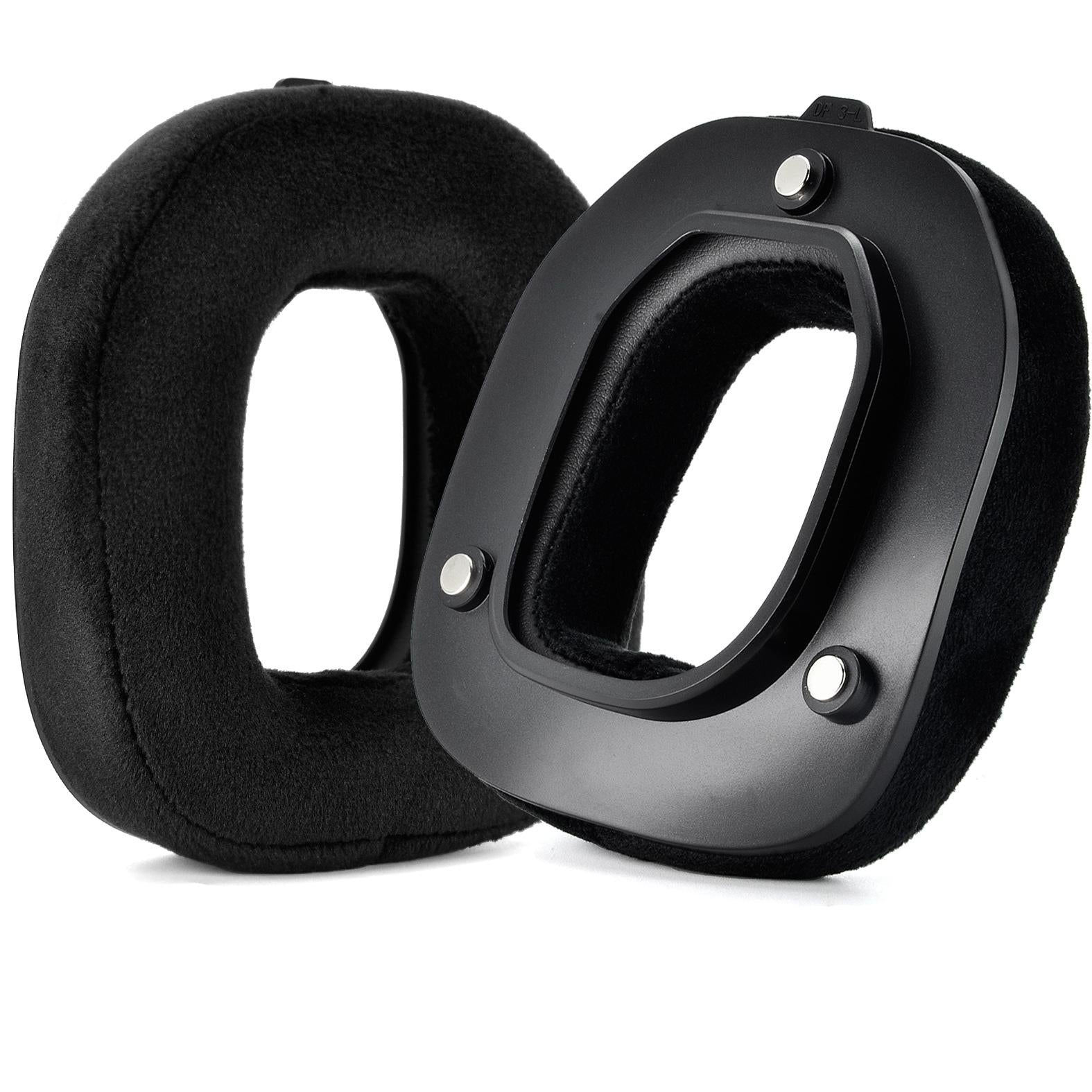 Logitech A50 Gen4 Headset Replacement - 2 Velvet Earmuffs-1922443395201110016