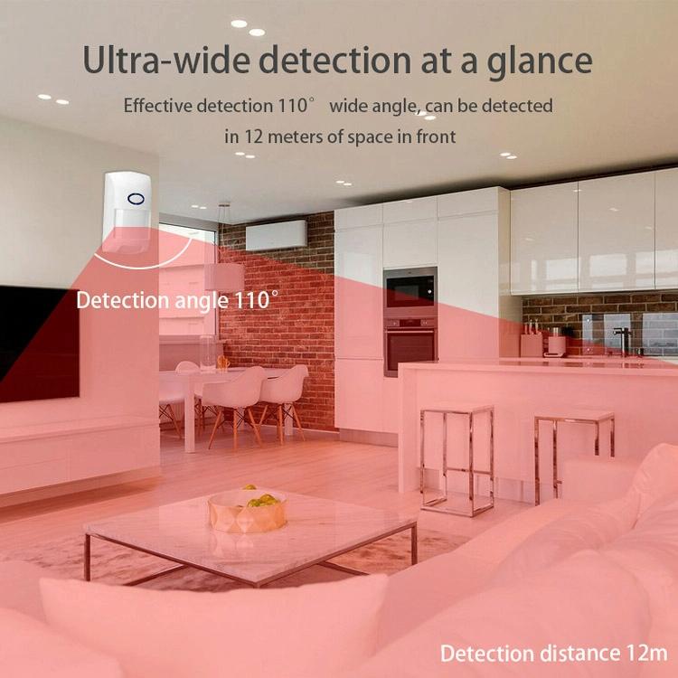 Smart Wifi Infrared Alarm With Human Body Detector-1922443430034804742
