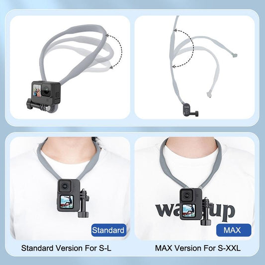 Magnetic Halter Bracket For Action Cameras - Compatible With Gopro Hero11 / Hero9 / Dji Action 3 Standard - Te Hnb 001-1915198265998053377