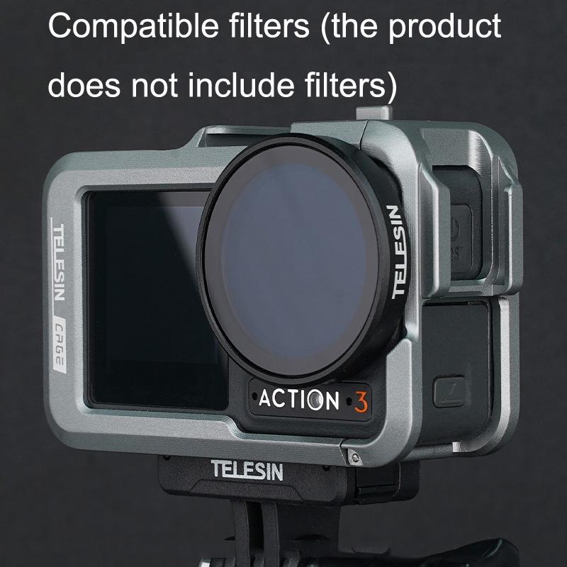 Protective Frame For Dji Action 3 With Motion Camera - Rabbit Cage-1915196840760971271