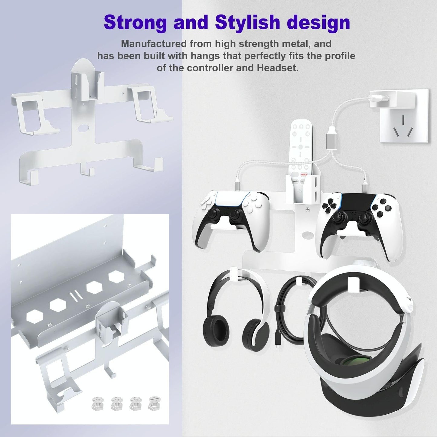 Jys Helmet Headset Storage Rack For Ps5 / Ps Vr2 Series-1915197292734976003