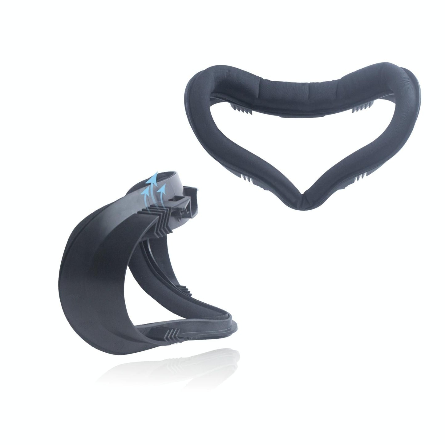 Anti-Sweat Eye Mask For Meta Quest 2 Vr Headset - Black-1922443386053332993