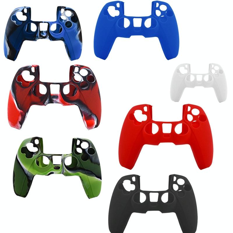 Black Silicone Protective Cover For Ps5 Controller-1915197832999079938