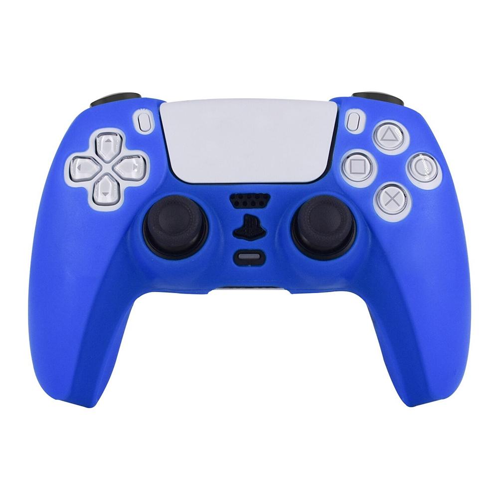 Camouflage Blue Silicone Case For Ps5 Controller - Protective Cover-1915197645157175299