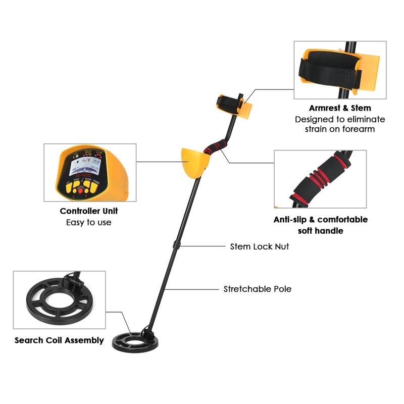 High Sensitivity Lcd Metal Detector - Md9020C-1915197181720137732