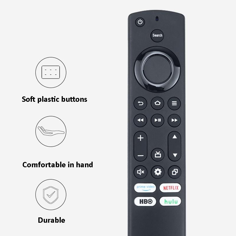 Black Infrared Remote For Amazon Smart Tv-1915196968280395779