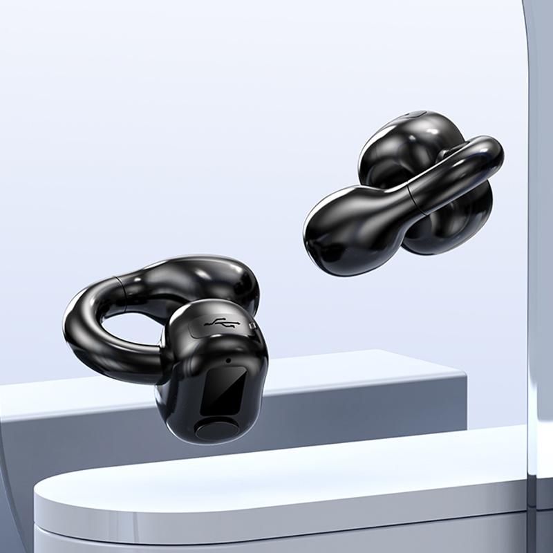 Waterproof Bluetooth Earphones With Ear Clip - M10-1915197436352139264