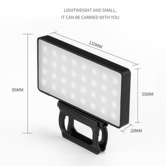 Adjustable Outdoor Phone Fill Light - Monochrome White-1915198257563308034