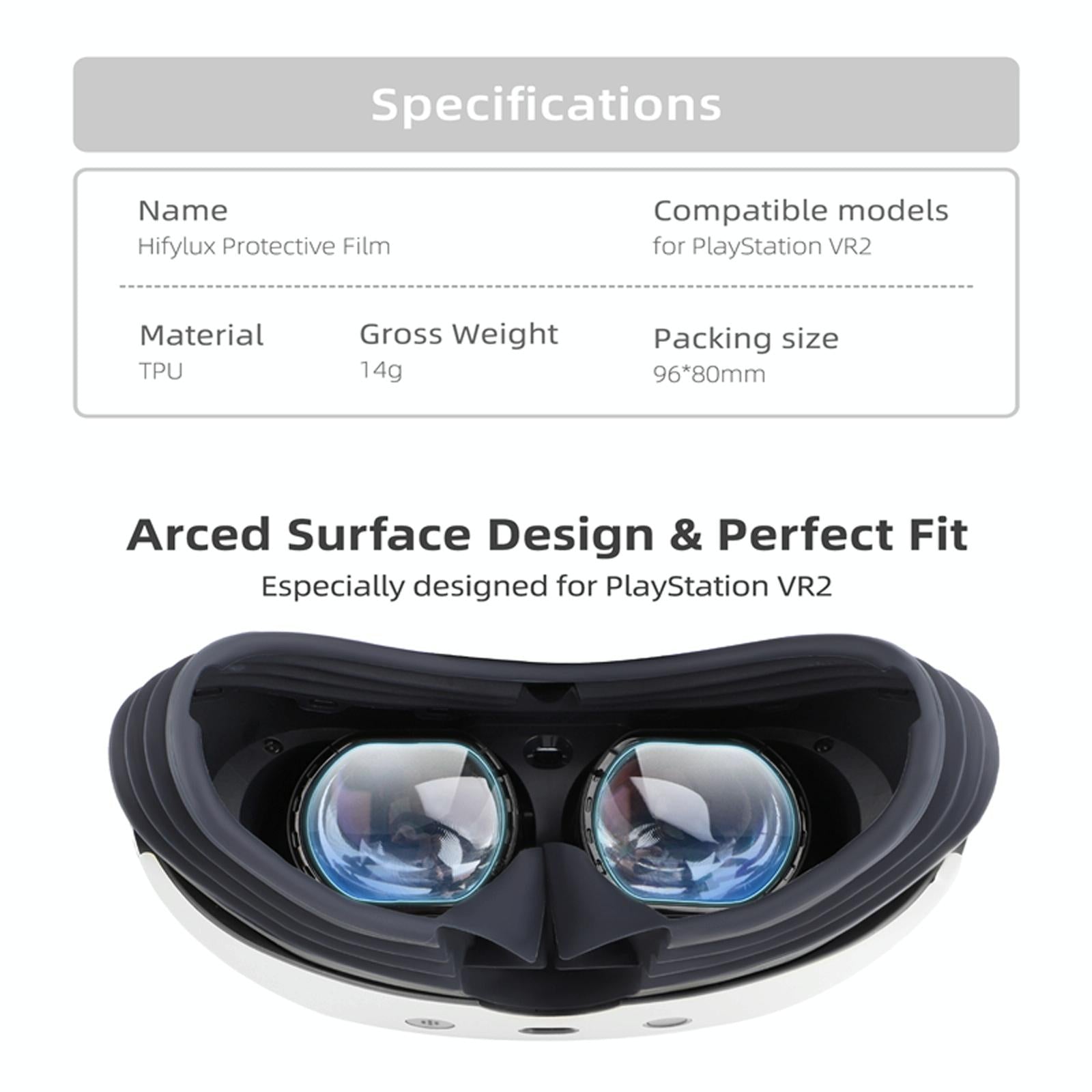 Vr2 Hifylux Protective Film Set For Playstation - Ultimate Protection-1922443424435408902