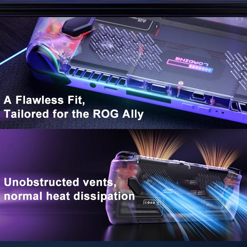 Jsaux Rgb Transparent Back Plate For Asus Rog Ally Console With Tool-1915198415831175173