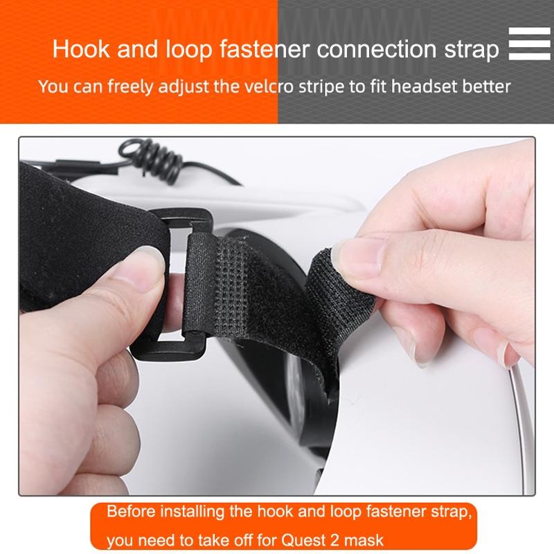 Quest 2 Headset Adapter For Oculus - Compact And Versatile-1915196827473416197