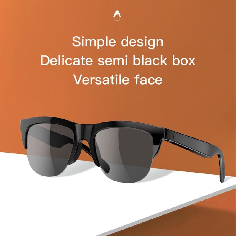 Bluetooth 5.3 Smart Sunglasses With Wireless Headset And Anti-Glare Protection-1915198115951022082