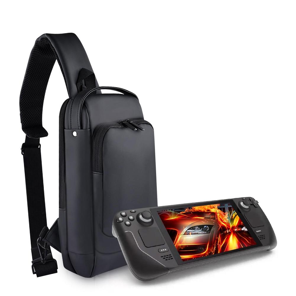 Steam Deck Crossbody Carry Bag - Black-1915196905344864256