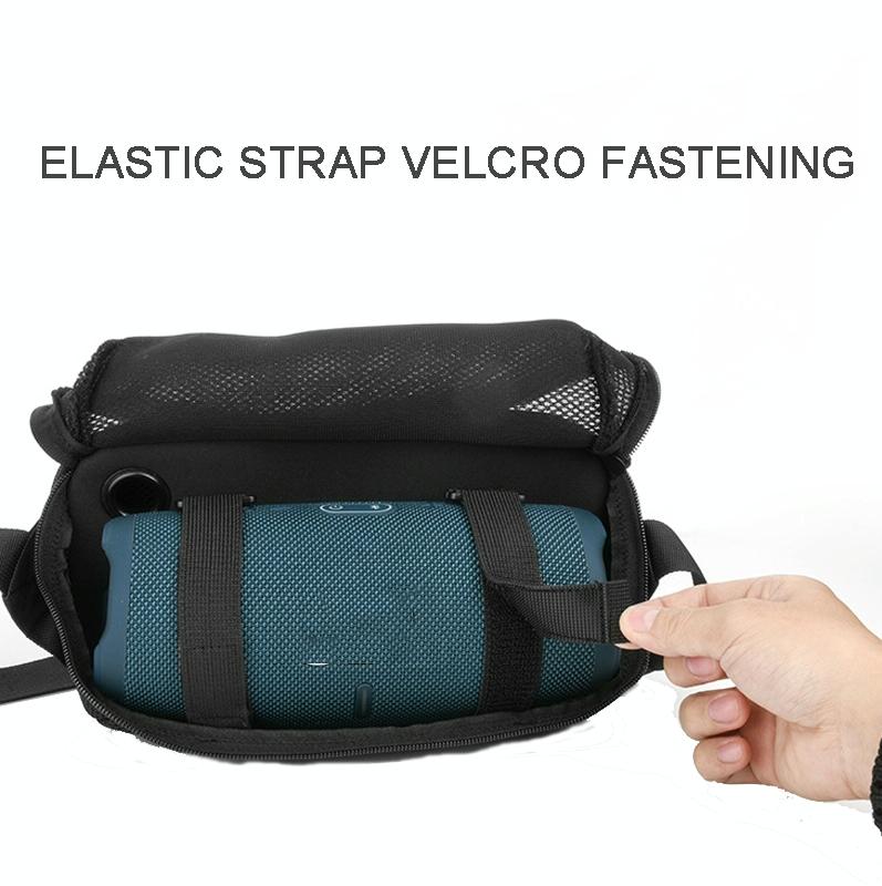 Bluetooth Speaker Messenger Bag For Jbl Flip / Ue Boom / Beats Pill - Black-1915196853897531395