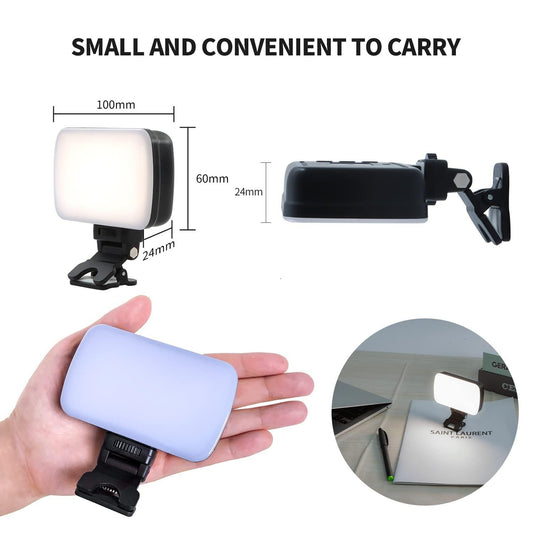 Rechargeable Video Conference Lighting - Three Colour Temperature Dimming-1915198046845669377