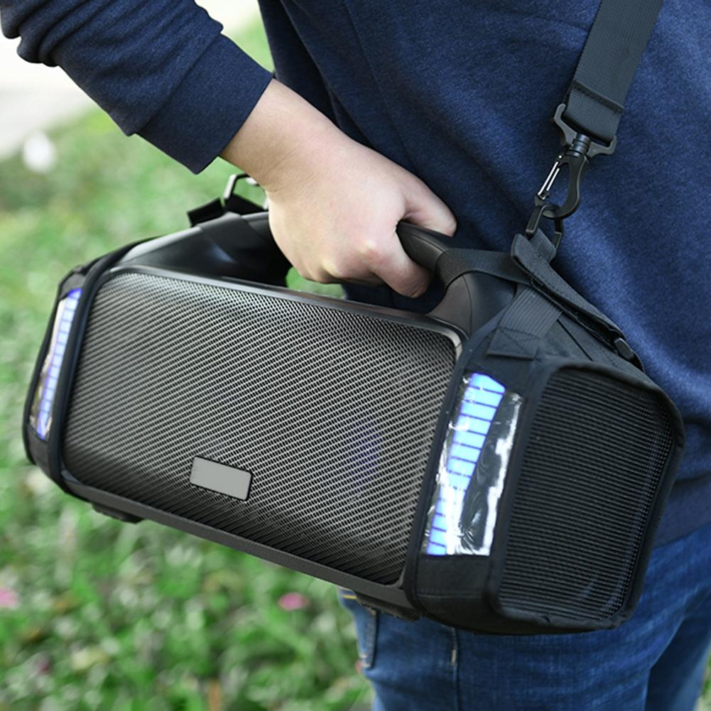 Protective Case For Tribit Stormbox Blast Speaker With Carrying Strap - Black-1915196917927776262