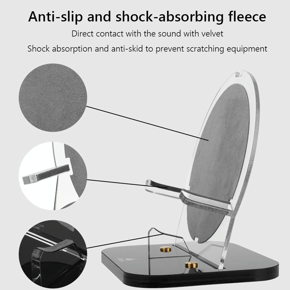 Acrylic Desktop Stand For B & O Beoplay A1 / Beosound A1 2Nd Speaker - Black-1915196935820677126