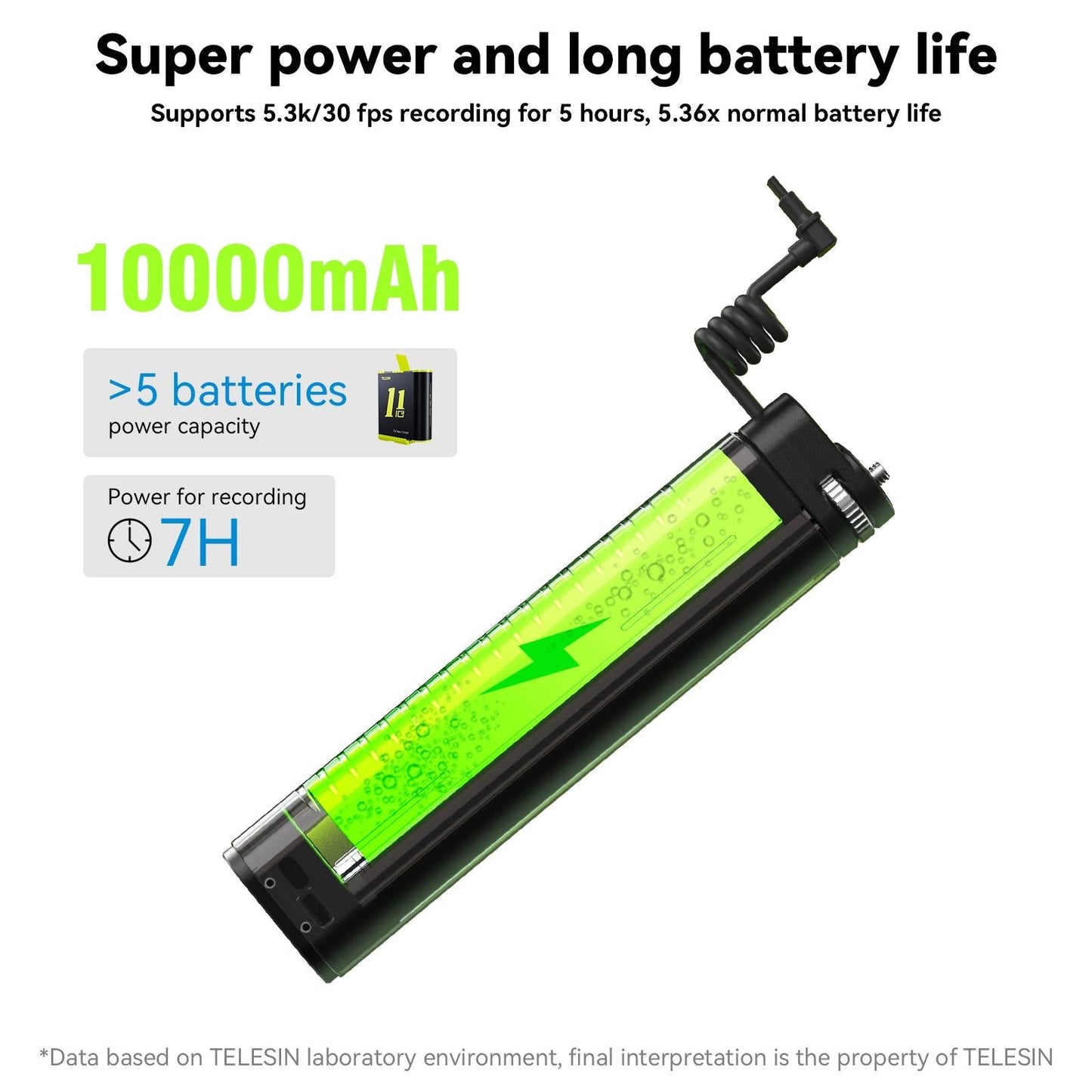Sports Camera And Phone Selfie Stick With 10000Mah Power Bank-1915197572218228740