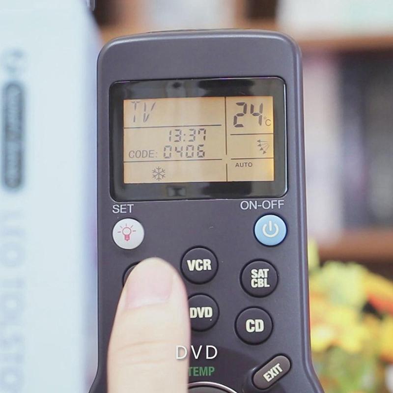 6-In-1 Universal Infrared Learning Remote Control-1915197504924815361