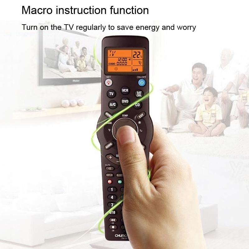 6-In-1 Universal Infrared Learning Remote Control-1915197504924815365