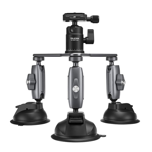 Car Mount For Action Camera With Suction Cup-1915196987205095425