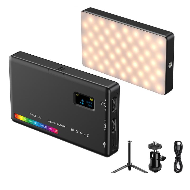 Portable Rgb Led Fill Light For Photography - Small Size-1915197185985744897