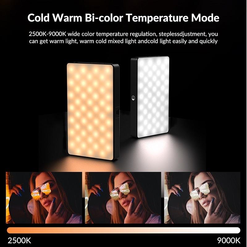 Portable Rgb Led Fill Light For Photography - Small Size-1915197185985744898