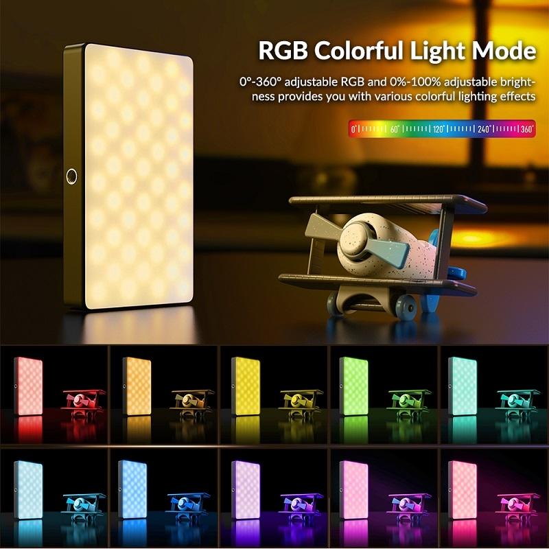 Portable Rgb Led Fill Light For Photography - Small Size-1915197185985744900