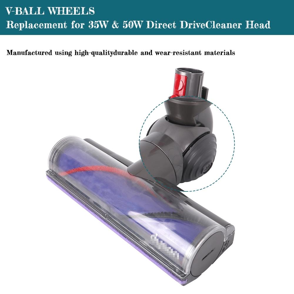 V-Ball Wheels For Dyson Vacuum Cleaner Heads-1922443408207646721