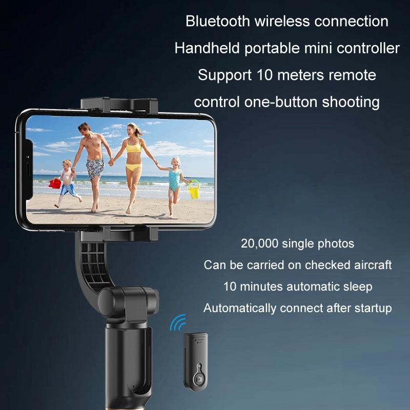 Multifunctional Mobile Phone Gimbal Stabilizer With Live Video And Selfie Stick-1915197590929018885