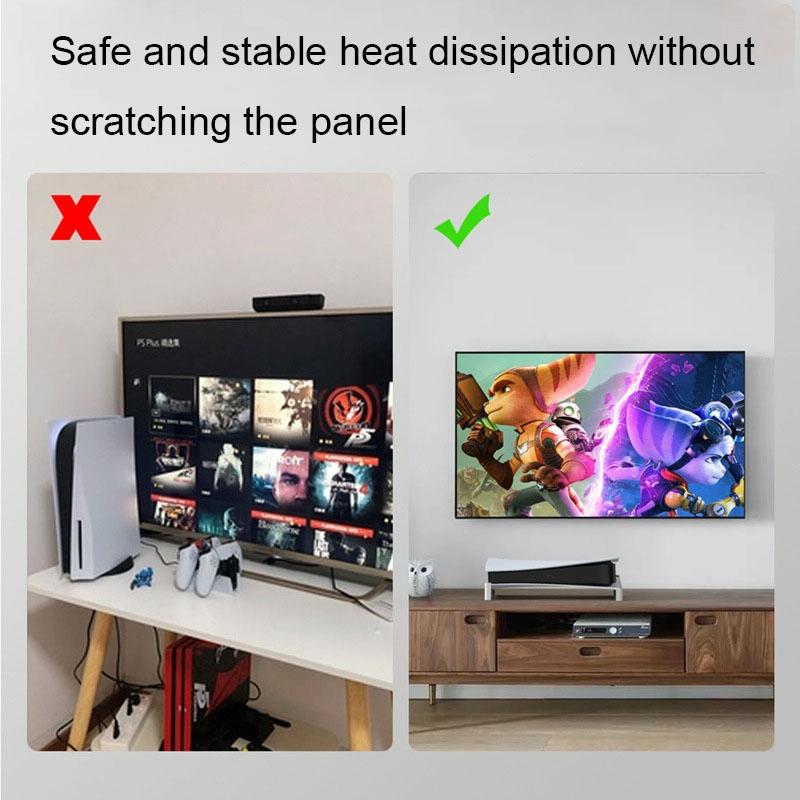 Sony Ps5 Horizontal Bracket For Optical / Digital Version - White-1915196940769955845