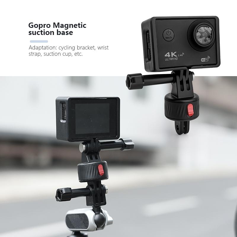3-Piece Magnetic Gimbal Base Adapter For Gopro / Insta360 Go 3 Action Camera-1915196947149492229