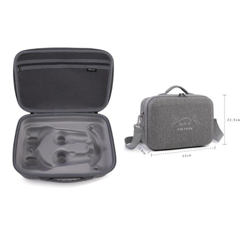 Compact Vr Storage Bag For Pico 4 - Hard Shell-1915197574793531393