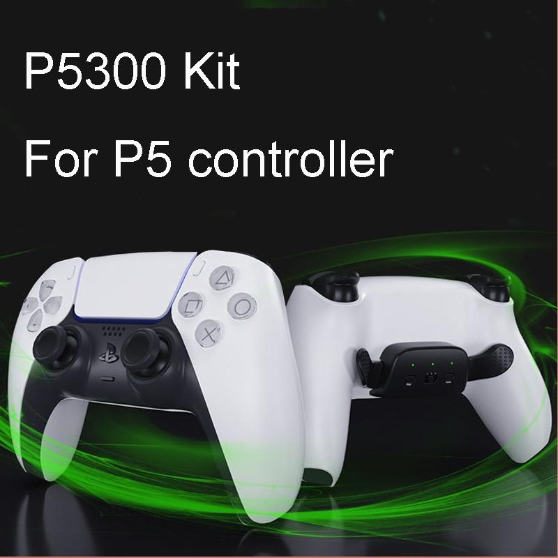 Customizable Dual Back Clip For Ps5 - White Diy Kit-1922443385545822213