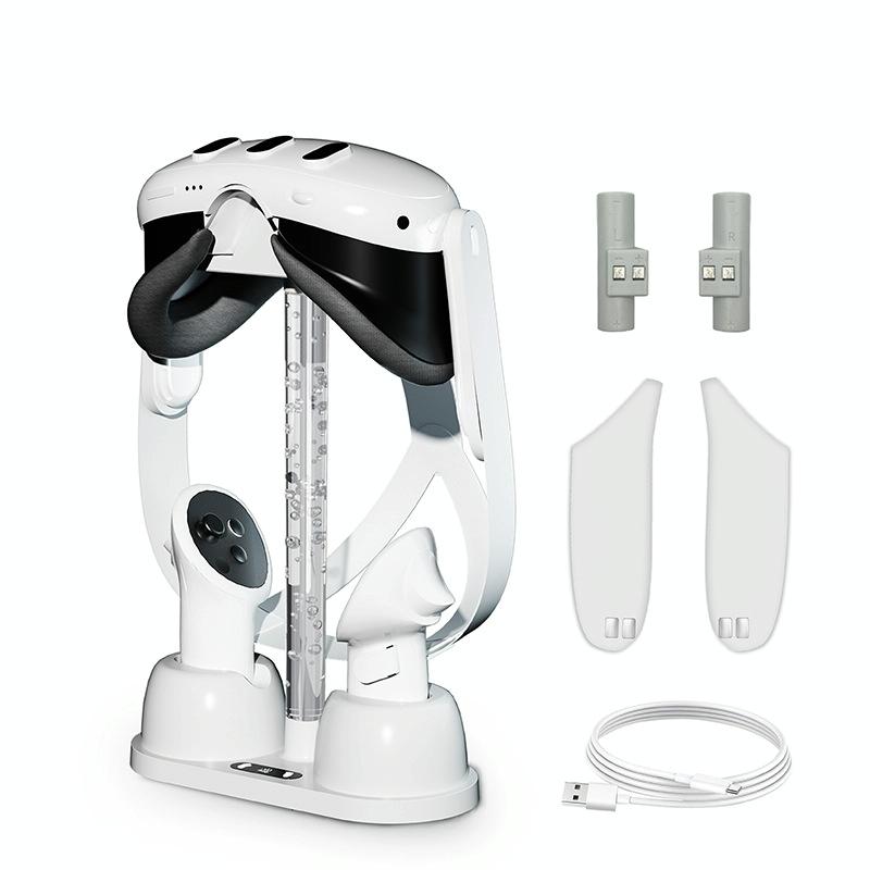 Vr Glasses Charging Base For Meta Quest 3 - Rgb Storage Bracket-1915196927583064068